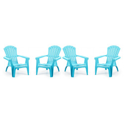 Lot de 4 Fauteuils Adirondack