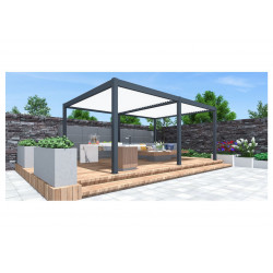 pergola zephir 6x4m motorisée