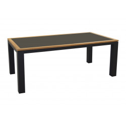 Table Torino 192 cm (6/8 places) - Plateau Kedra® - Teck FSC® - OCEO
