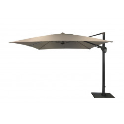 Parasol déporté Elios Novasun 3x3m orientable - OCEO