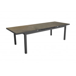 Table Téramo 180/235 cm (8/10 places) - Plateau Fundermax® - PROLOISIRS