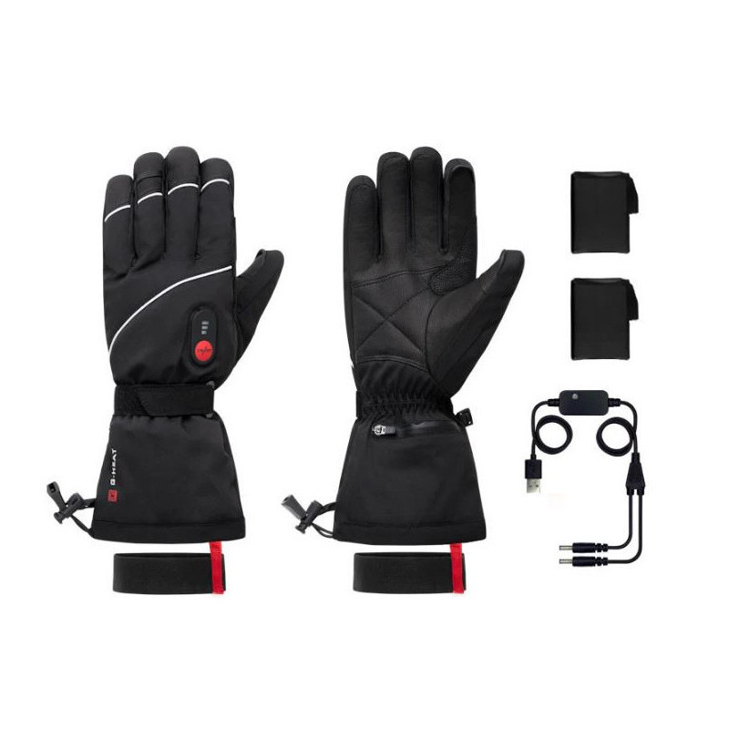 gants de ski chauffantes evo2