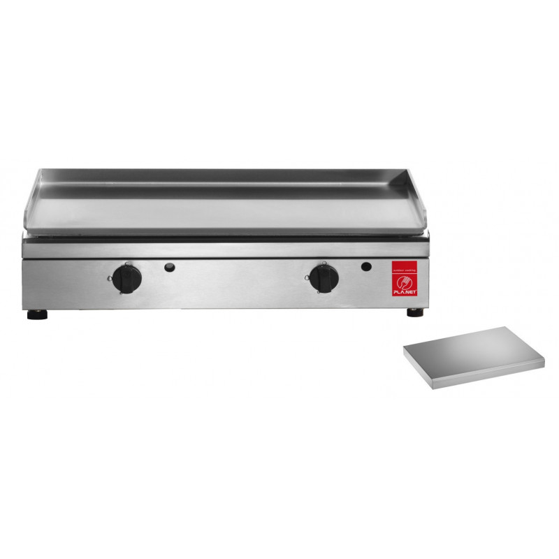 plancha inox alfa 600 + couvercle