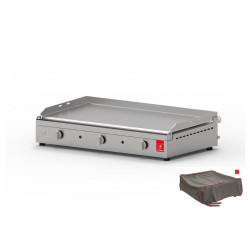 Plancha Inox Chef 80 Lisse + Housse de protection - PLANET