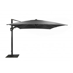 Parasol déporté Elios Sunbrella 3x3m orientable - Mât Gris - OCEO