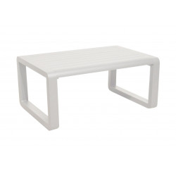 Table basse rectangulaire Quenza II Blanc - PROLOISIRS