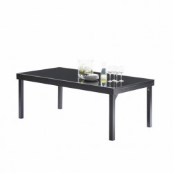 Table Modulo 8/12 personnes noire - WILSA