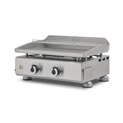 Plancha Silvia IIG Plaque Inox 2 Feux - FAVEX
