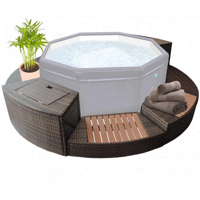 Mobilier seul pour spas Netspa Octopus